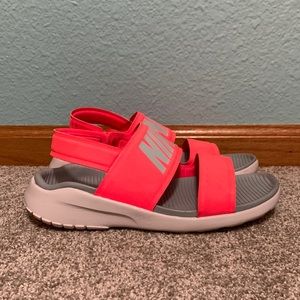 Nike Women’s Pink Tanjun Sandal